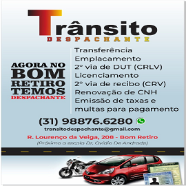 Transito Despachante - 98876-6280